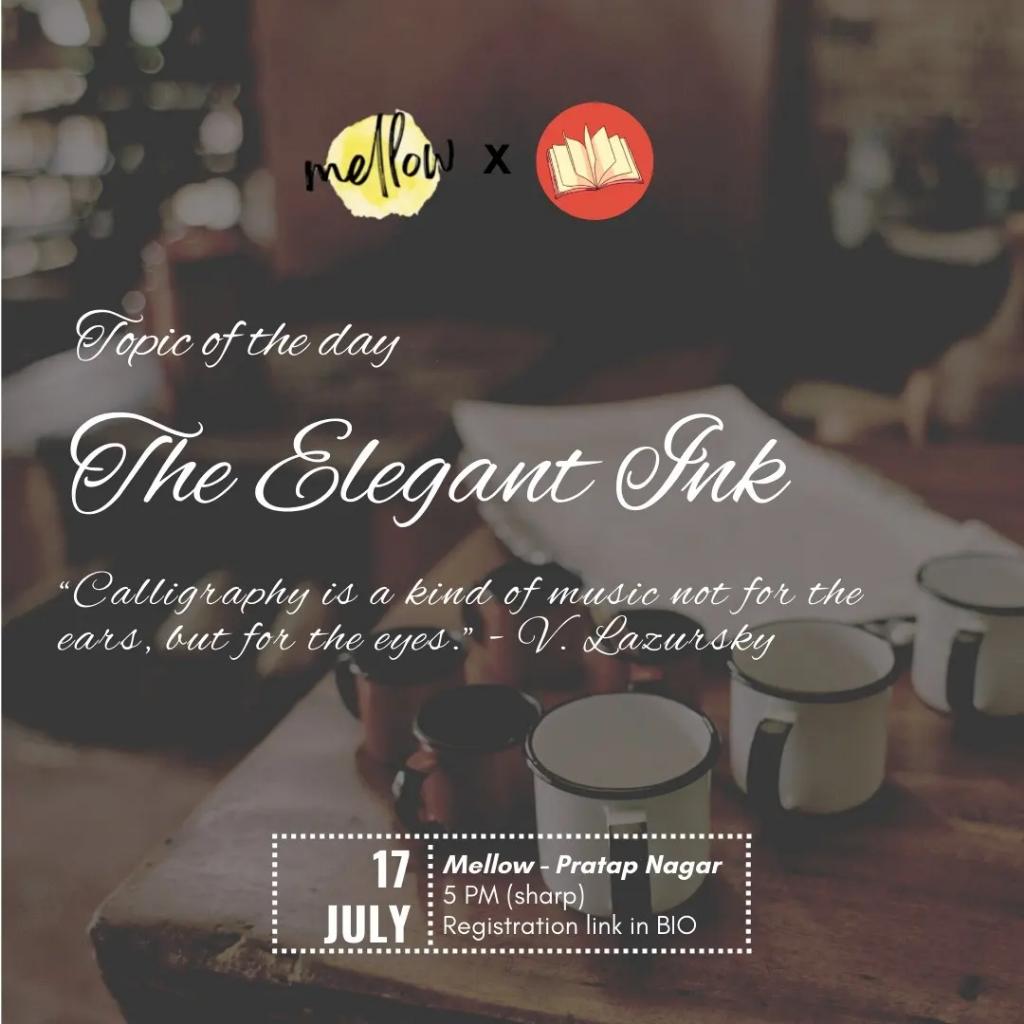 library_LoW's tweet photo. Come, be enthralled on a lively discussion on art, calligraphy and their journey through the ages; in a session where the written word speaks, literally!

Registration link: https://t.co/OKSm1hsSPj https://t.co/eaDjPuSe1y