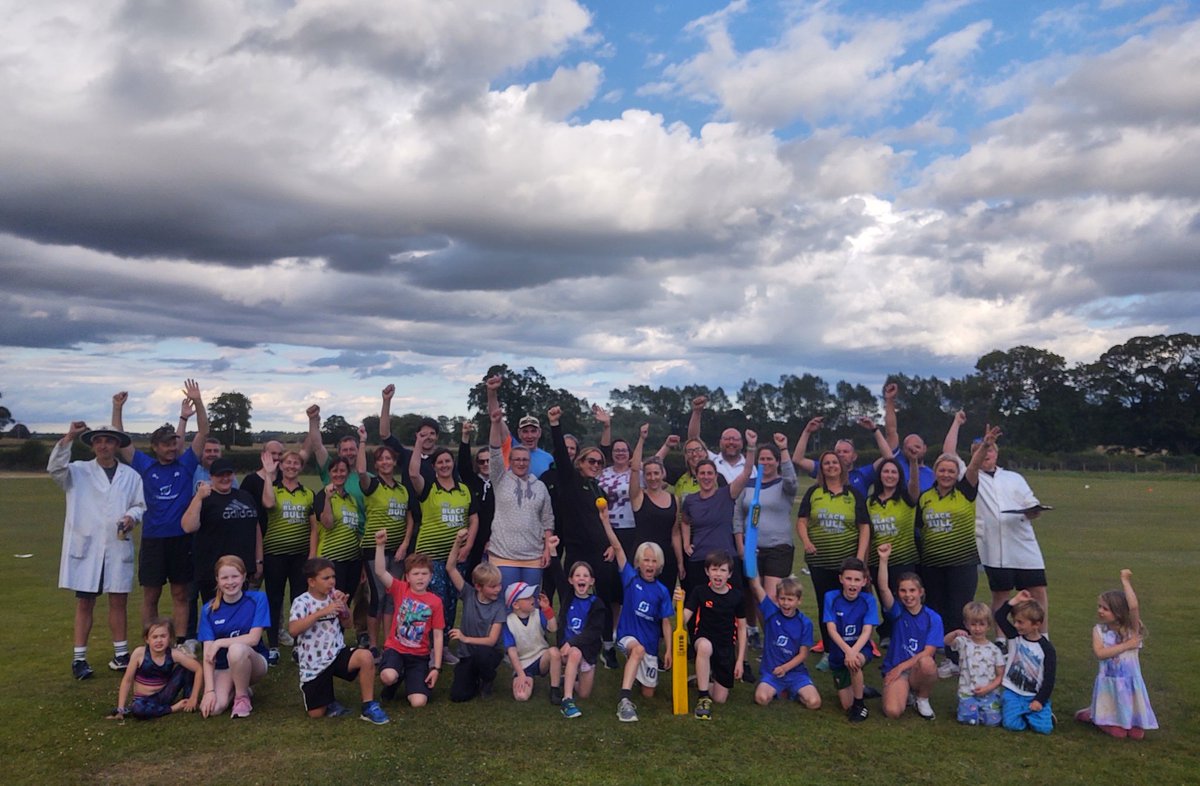 A great night at the club with 3 fun matches involving our juniors, women's team and 2ndXI. 
Big thanks to <a href="/NCB_Cricket/">Northumberland Cricket Board</a> and <a href="/ECB_cricket/">England and Wales Cricket Board</a> for the #inspiredtoplay funding that has helped us provide access to cricket for all these local youngsters. Lots of happy kids! 🏏☀️