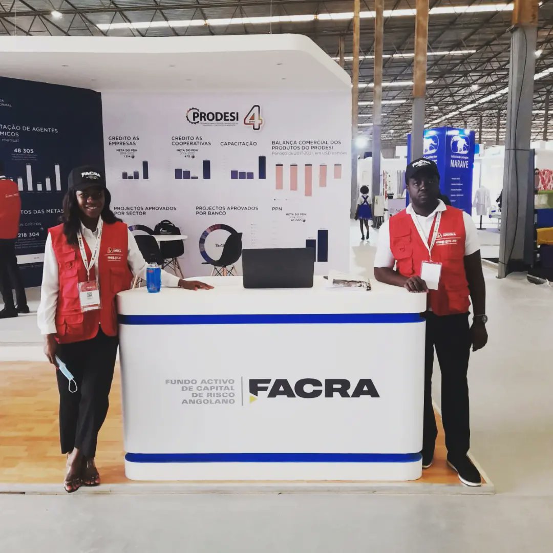 facraangola's tweet photo. Tudo aposto para mais uma edição da FILDA - Feira Internacional de Luanda, onde o FACRA marca presença. 

Dentro de alguns instantes acontece o acto inaugural.

#FACRA #filda2022 #feirainternacionaldeluanda #fildaoficialangola  #filda #feira #negocios #desenvolvimento #economia https://t.co/yh4Cuqao4c