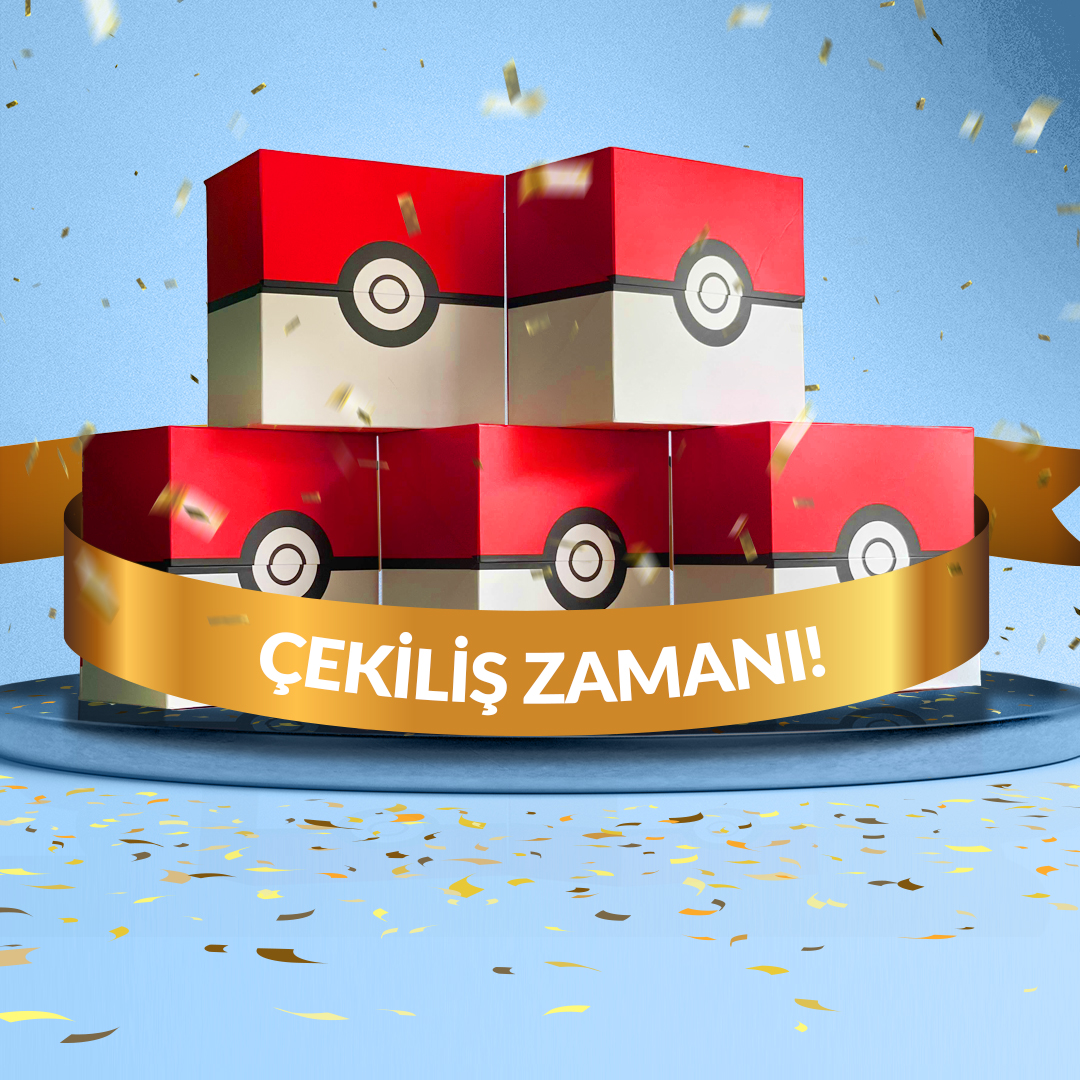 ÇEKİLİŞ ZAMANI!

Çok sevilen hediye kutuları geri döndü! Hem de bu sefer 5 tane hediye ile! Bu muhteşem Pokémon GO kutusundan birini kazanmak için:

⭐ Tweet'i RT edip beğenmeniz ve bizi takip etmeniz yeterli.

Çekiliş 18 Temmuz tarihinde saat 20.00’de sonuçlanacaktır.
