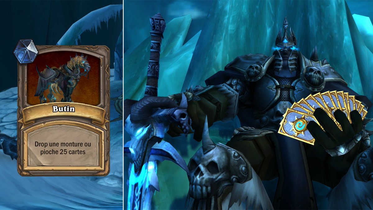 Warcraft_FR's tweet photo. Drop sa monture ou pioche 25 cartes https://t.co/xlJe7l3WNa