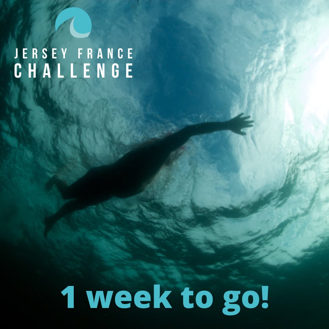 sarkjerseychal1's tweet photo. ⚠️1 WEEK TO GO ⚠️

Until our swimmers take on the Jersey France Challenge! 

Make sure you follow us on social media for live updates and you can track our swimmers using the RaceNation CI app - download it here: https://t.co/GSpOC5SxQT

#JerseyFranceChallenge https://t.co/ExdfXpREyf