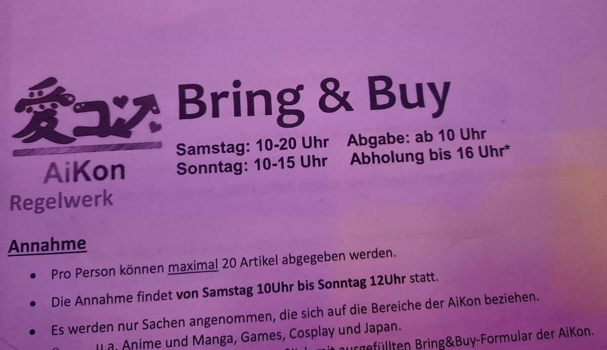 BaBDoKomi's tweet photo. Die @AiKonBonn geht los - hier findet ihr unsere Zeiten. Bis gleich 🥳🏳️‍🌈 #AiKon https://t.co/MbIv4iwAwU
