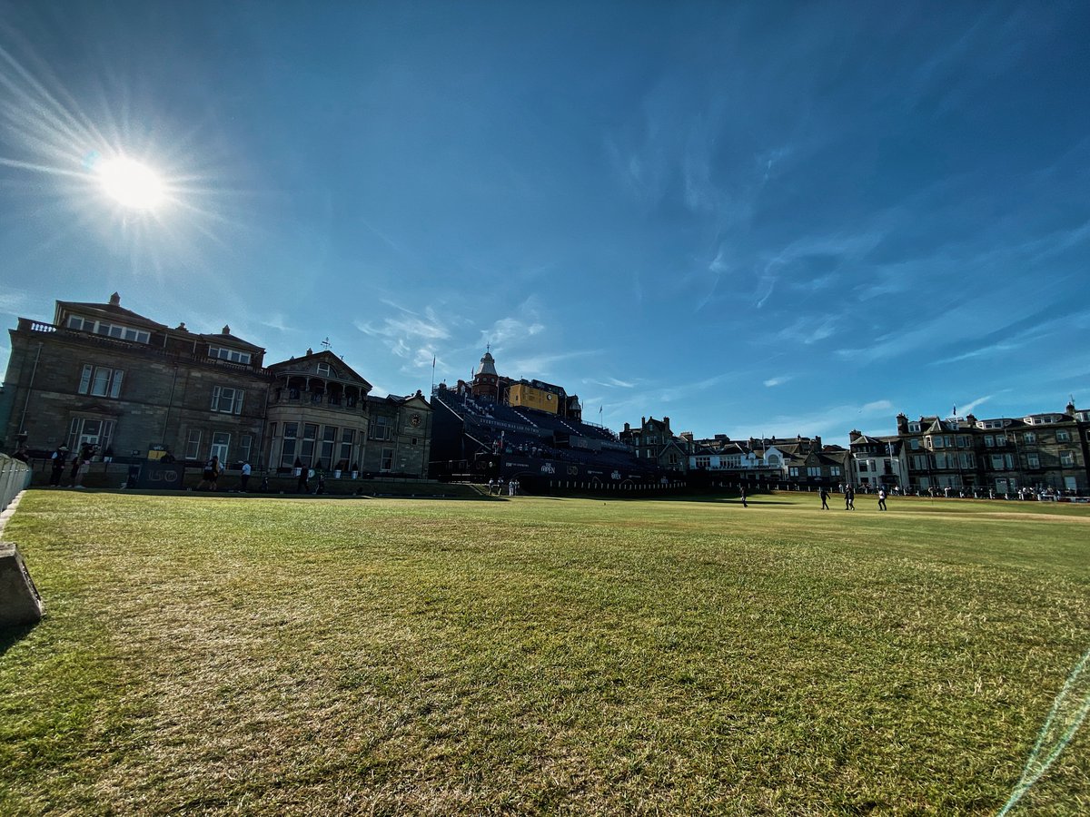 Good morning from St Andrews ☀️ 

It's Moving Day 💪

#The150thOpen