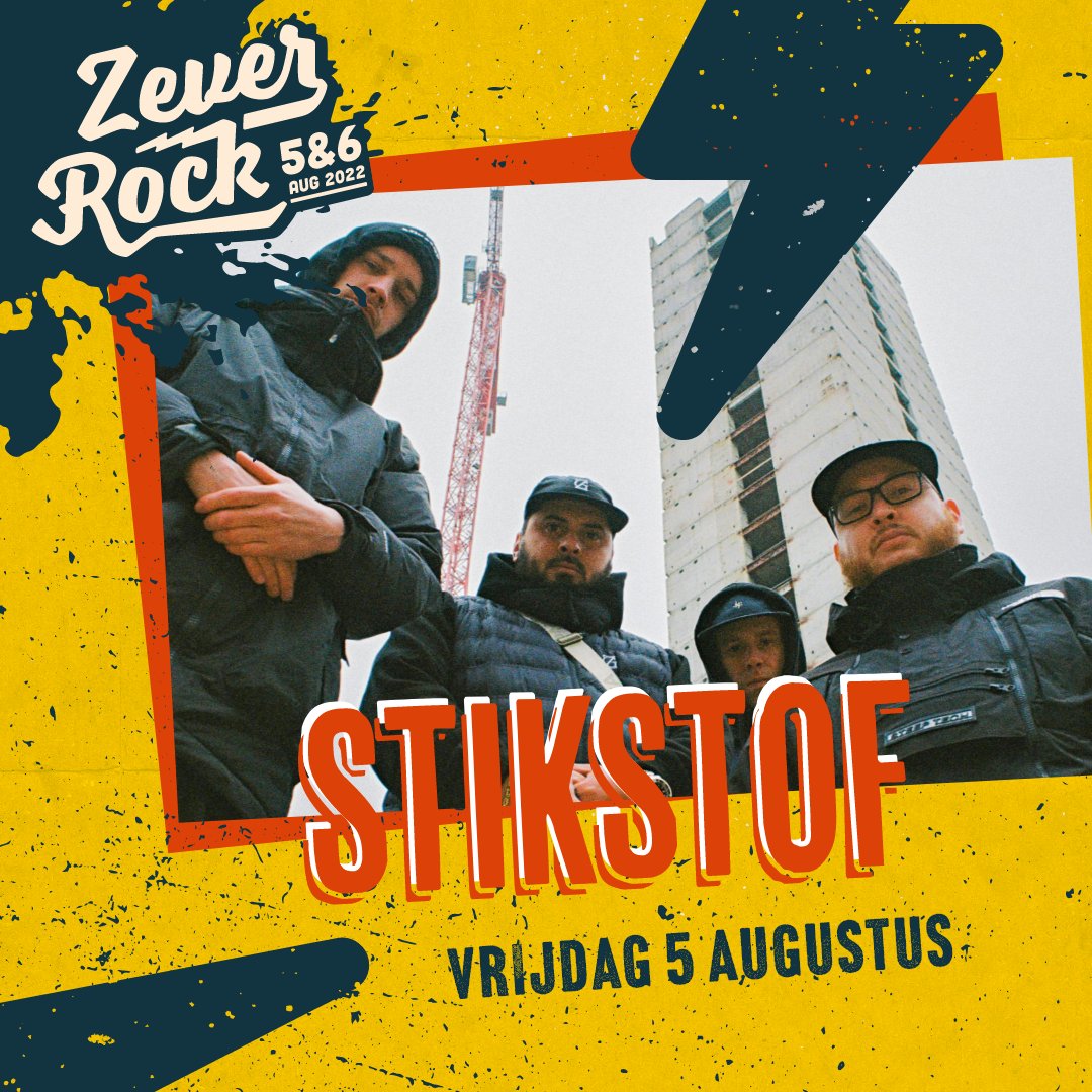 Stikstof vervolledigt de affiche van #zeverrock! Maak je klaar voor de moshpit op vrijdag 5 augustus!