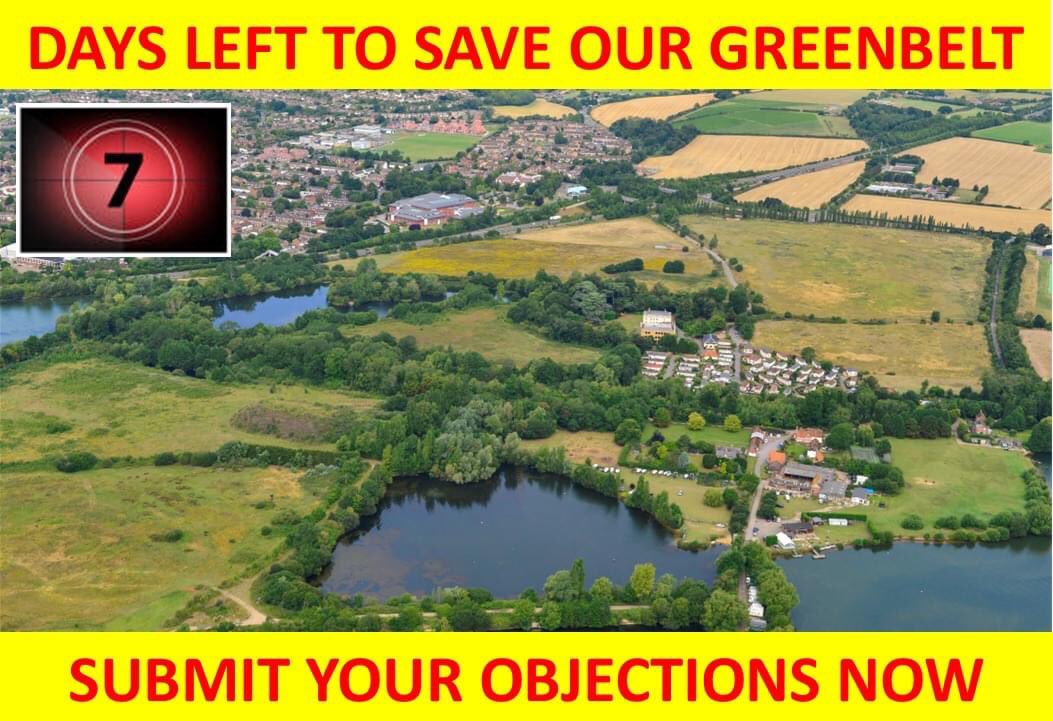 Thank you to everyone who has already submitted their objection, we are running out of time. The deadline is 23rd July.

Please help us stop this harmful development and protect the area for future generations. 

Every single objection matters!

savemarlowsgreenbelt.org/object/