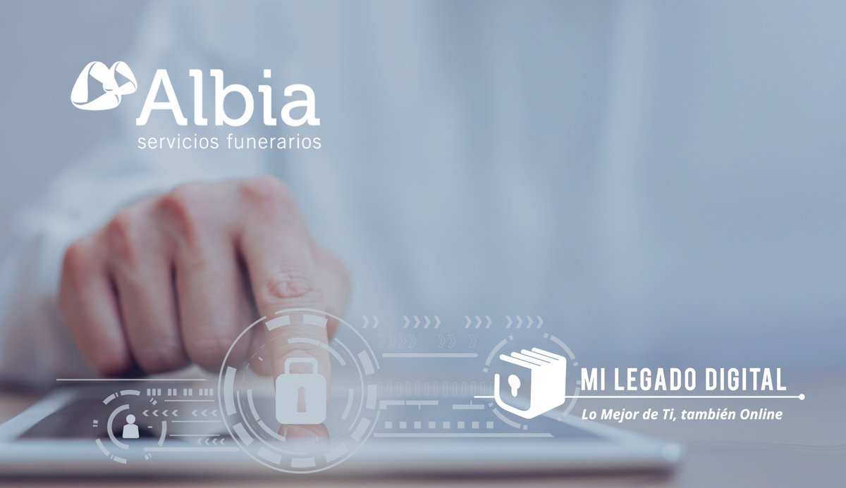 GrupoAlbia's tweet image. 🖥 Anunciamos nuestra colaboración con @MiLegadoDigital, gracias a la cual ayudamos a las familias a gestionar la presencia en la red de su ser querido ya fallecido, ejerciendo así su derecho a la privacidad.

#GrupoAlbia #MiLegadoDigital #funertech #partnership