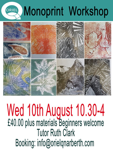 Monoprint workshop - More info and bookimg
orielqnarberth.com/monoprint-work…