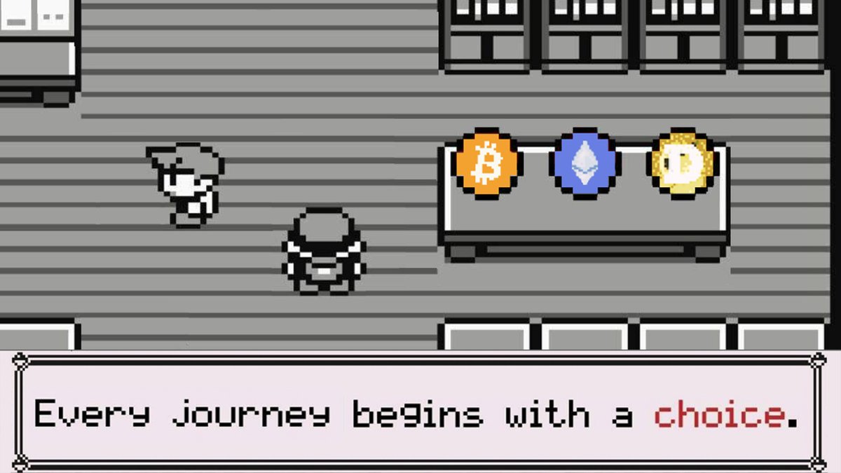 POV: It’s 1996. Which crypto are you choosing?