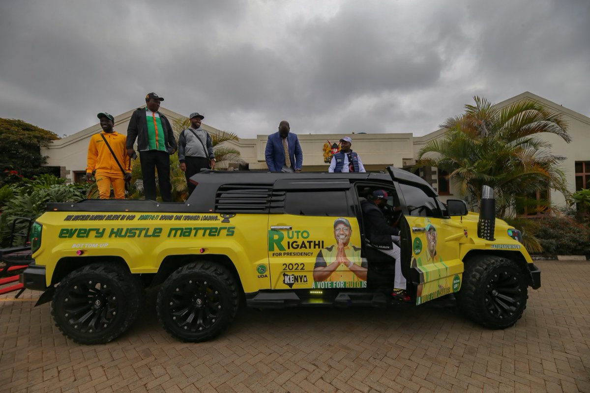 WilliamsRuto's tweet photo. Indeed Every Hustle Matters. Pimp My Ride: Creativity at its best. Thank you for your contribution to the Hustler Nation Campaign. https://t.co/fZkyifTrrG