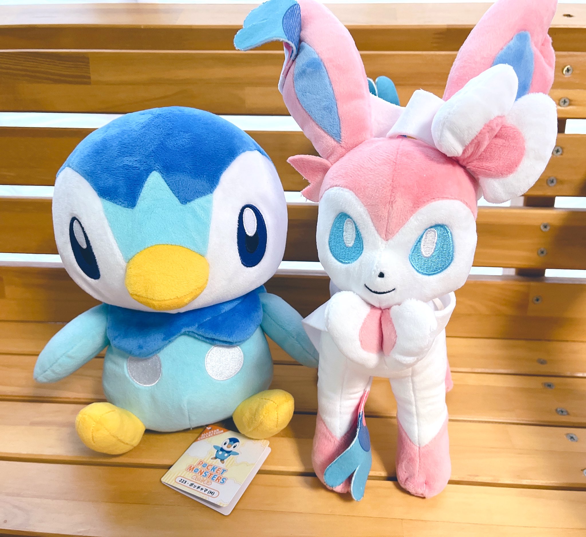 تويتر ぽっちゃん ポッチャマ大好きアカウント على تويتر やったー ポッチャマ ニンフィア ゲットしました 可愛すぎるよぉ ポッチャマ ニンフィア ぬいぐるみ 三英acポケモン T Co X9kgqc4oxo