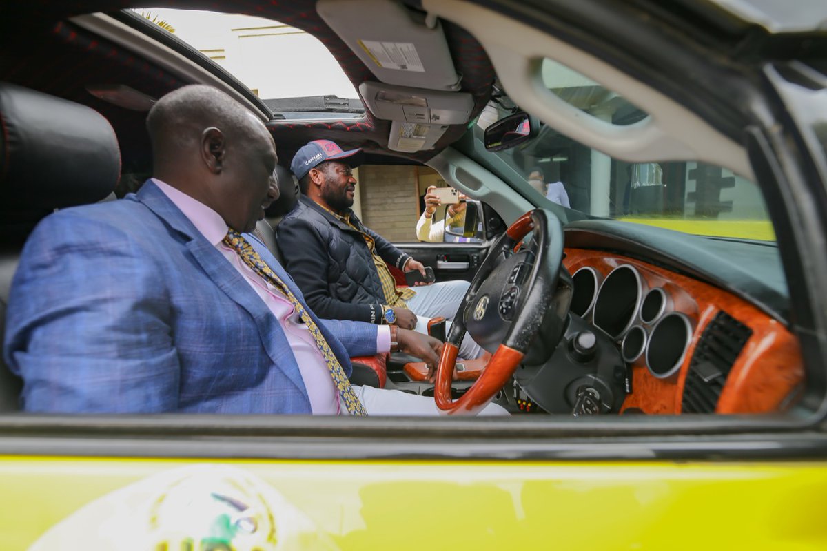 WilliamsRuto's tweet photo. Indeed Every Hustle Matters. Pimp My Ride: Creativity at its best. Thank you for your contribution to the Hustler Nation Campaign. https://t.co/fZkyifTrrG