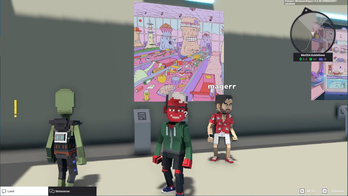 HSupphakorn's tweet photo. @TheSandboxGame @SuperRare I just participated in the #TheSandbox weekly contest for a chance to win 200 mSAND! I found the art piece, check out my screenshot below!
👇 https://t.co/58VFt47Jpw