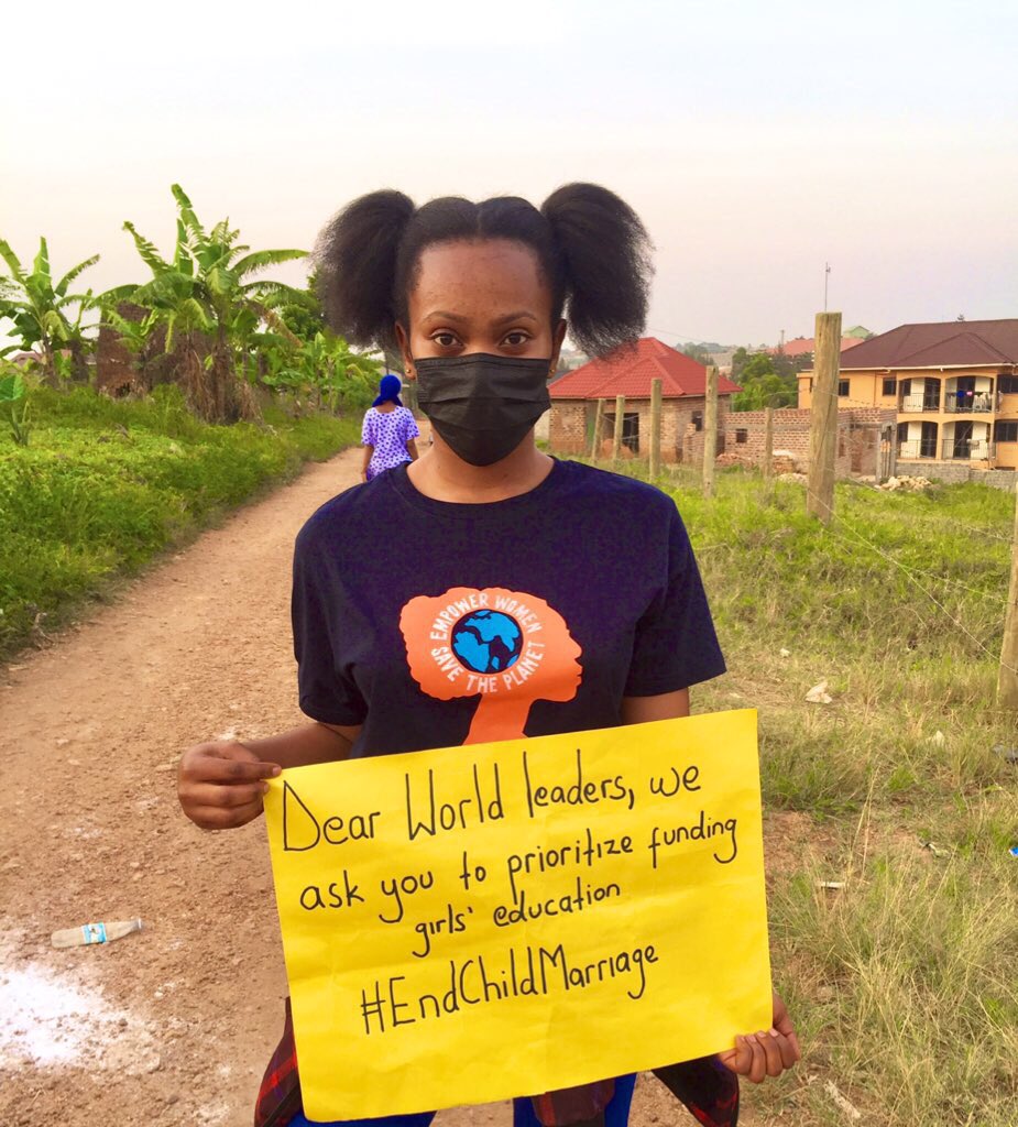 There’s no better way Child Marriage can be ended without Education of girls.
Education of girls helps them find and own their voices and equips them with information on how to stand against the practice and demand for their rights.
#EndChildMarriage 
#IStandUpForHer