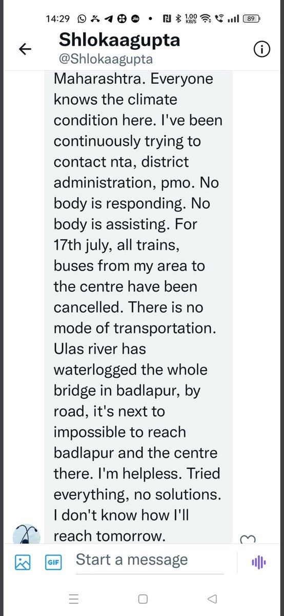 Prateek_kr__'s tweet photo. @dpradhanbjp @DG_NTA @EduMinOfIndia some of the reasons were demanding #PostponeNEETUG #NEETUG22 #NEETUG2022  now I know it's impossible bt still https://t.co/JeHdRQ4Gri