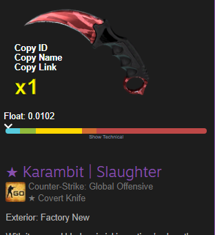 buy_csgo's tweet photo. 🎯Some new weekly pickups!
💸 Bougth 2 kara for $1460
⭐️rate it!!!
#steamtrading #csgotrading #csgoknife #sellingcsgoknives #csgoskins #steamtrade
#karambittigertooth #karambitslaughter https://t.co/hjxSFtl5Mp
