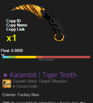 buy_csgo's tweet photo. 🎯Some new weekly pickups!
💸 Bougth 2 kara for $1460
⭐️rate it!!!
#steamtrading #csgotrading #csgoknife #sellingcsgoknives #csgoskins #steamtrade
#karambittigertooth #karambitslaughter https://t.co/hjxSFtl5Mp