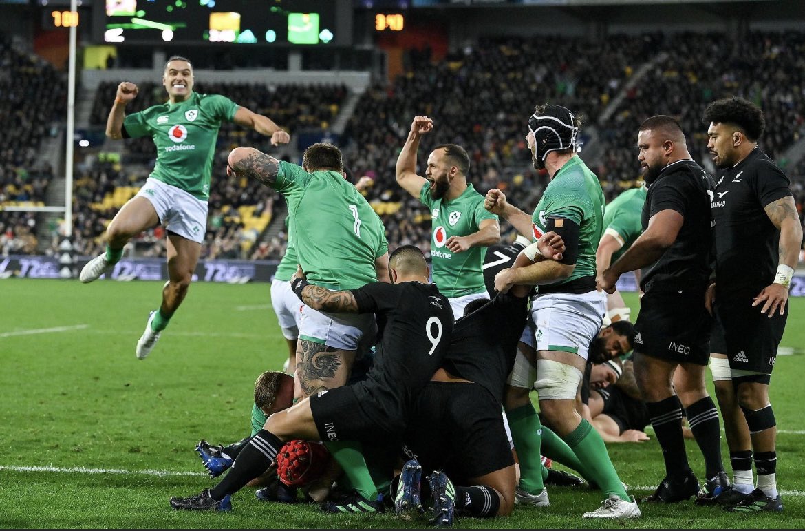 TackleLow_TM's tweet photo. Superb History making @IrishRugby 👏👏👏 https://t.co/wLDxl7v5kv
