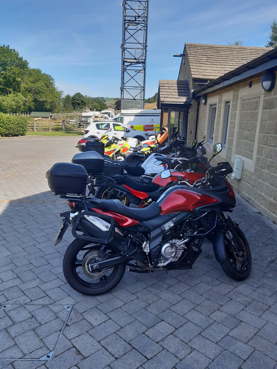 Summerbridge #bikerdown course underway with <a href="/NorthYorksFire/">North Yorkshire Fire & Rescue Service</a> <a href="/northyorkspfcc/">Office for Policing, Fire, Crime & Commissioning</a> <a href="/BikeSafeNYP/">BikeSafe NYP</a> <a href="/BikeSafeUK/">BikeSafe UK</a> look on our website and see what courses and training are available to bikers and pillions 🏍🚒🚓🚑