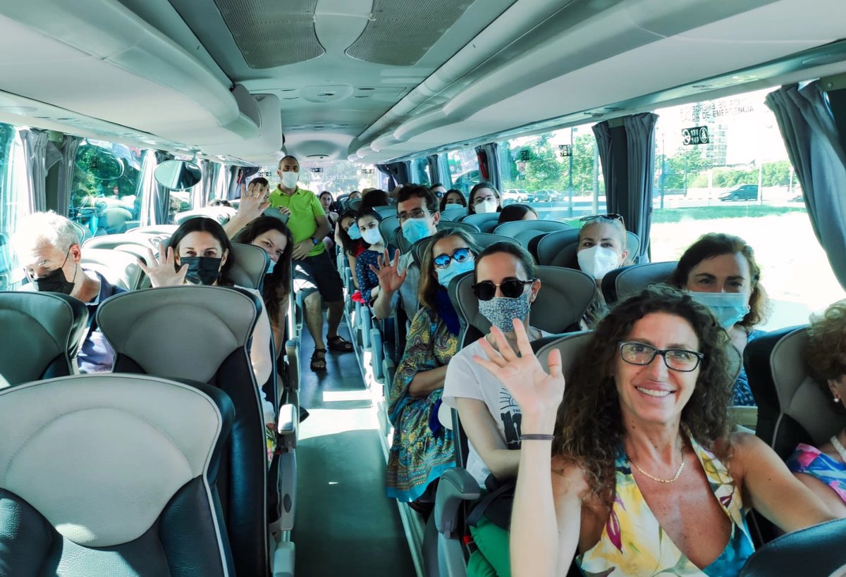 ⛰🧬

Porque CICELI no son solo ponencias, tenemos organizadas varias actividades culturales para complementar las presentaciones con disfrute al aire libre. 

Ahora mismo, camino a las cuevas de San José (Vall d’Uixó).
<a href="/covessantjosep/">Coves de Sant Josep</a> 

#ciceli2022