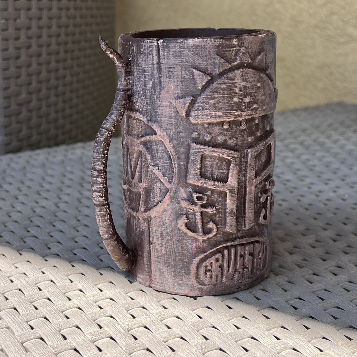 grafitomi's tweet image. Happy Birthday Chris! @crussty 

#CrusstyOldMan 🎈

Thanks for the model @Bugman_140 

#practicalprinting