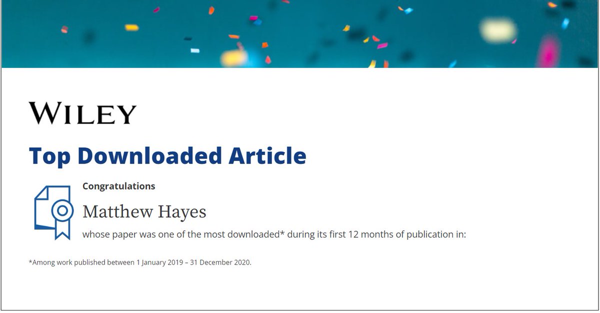 My article on #RFK and the #CubanMissileCrisis is a #TopDownloadedArticle in @WileyNews's <a href="/HA_Journal/">HA_HistoryJournal</a>. Grab a coffee and have a read! onlinelibrary.wiley.com/doi/abs/10.111…
