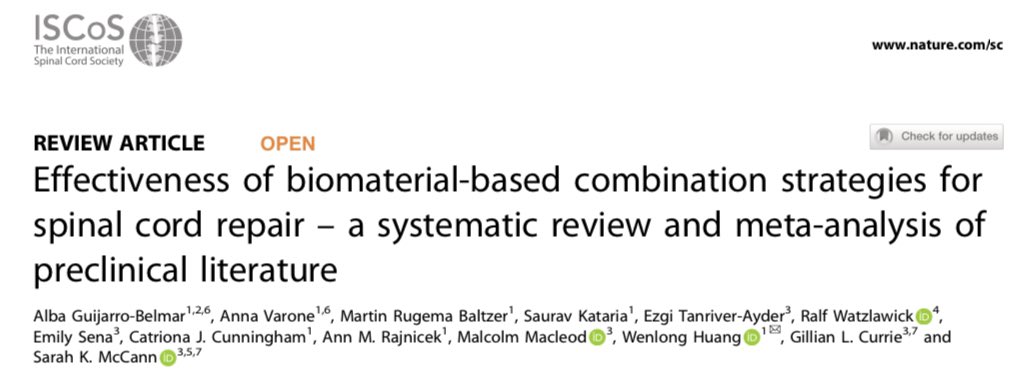 Really great to get this project out into the 🌎 

Excited to see how clinical trials utilise findings to help patients with traumatic spinal cord injuries in #sport and beyond 🏉🏇🪜

🙏 Huge thanks to Dr Huang, Dr <a href="/VaroneAnna_/">Anna Varone</a> and Dr <a href="/alguibel/">Alba Guijarro Belmar</a> for your support throughout!