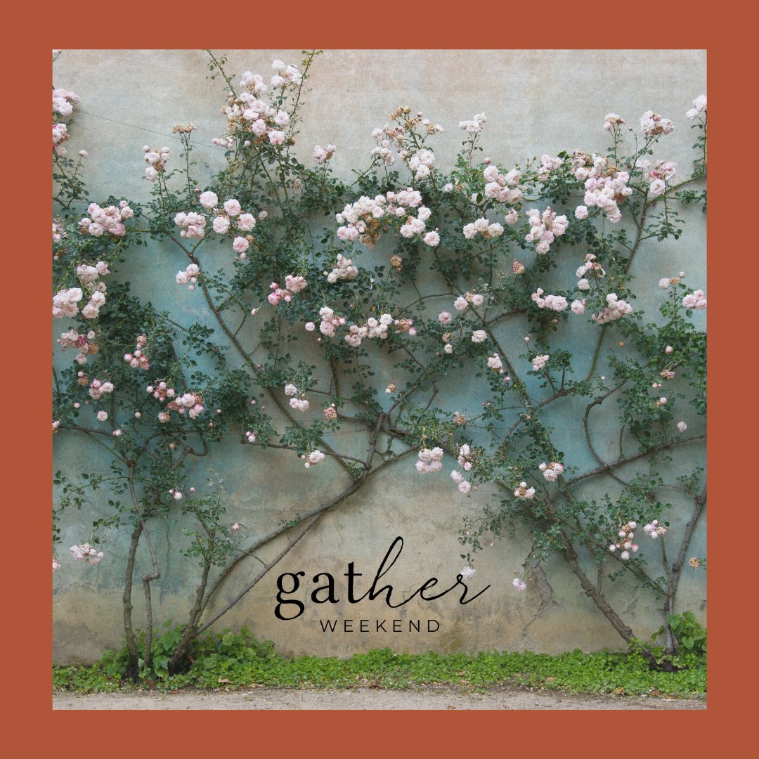 Gather Weekend - A Weekend To Be In Creation
#gather mobilize

This weekend TAG GATHER in your pictures of you surrounded by God's creation!

This weekend step outside and allow yourself time to wonder at the creation all around you. The sun, the clouds, the flowers, the earth, t