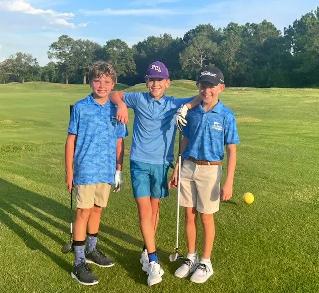 MoneyHill1's tweet photo. Money Hill's PGA Junior Golf League defeated Tchefuncta 8.5 to 1.5 placing them at 3-0 for the year!

We are SO proud of Gage Ulmer, Brendan Howard, Sutton Tate, Payne Weillman, Gray Robichaux, William Clayton and James Wellman!

#TheBestByPar #TeeUp⛳️ https://t.co/ew0k5CkbQi