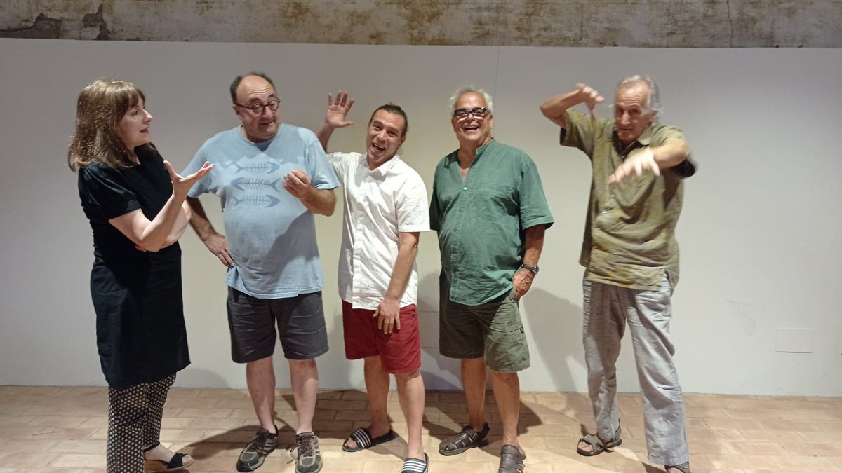 LluisNeira's tweet photo. Dijous va reunir-se  a la Masia de Can Riera de Tiana, el jurat de la 3a  edició del Premi Joan Armengol i Moliner, PJAM . A la gala del mes d'octubre sabrem el guanyador.@omniumbdn @omnium @can_boter https://t.co/BC0px3A0XH