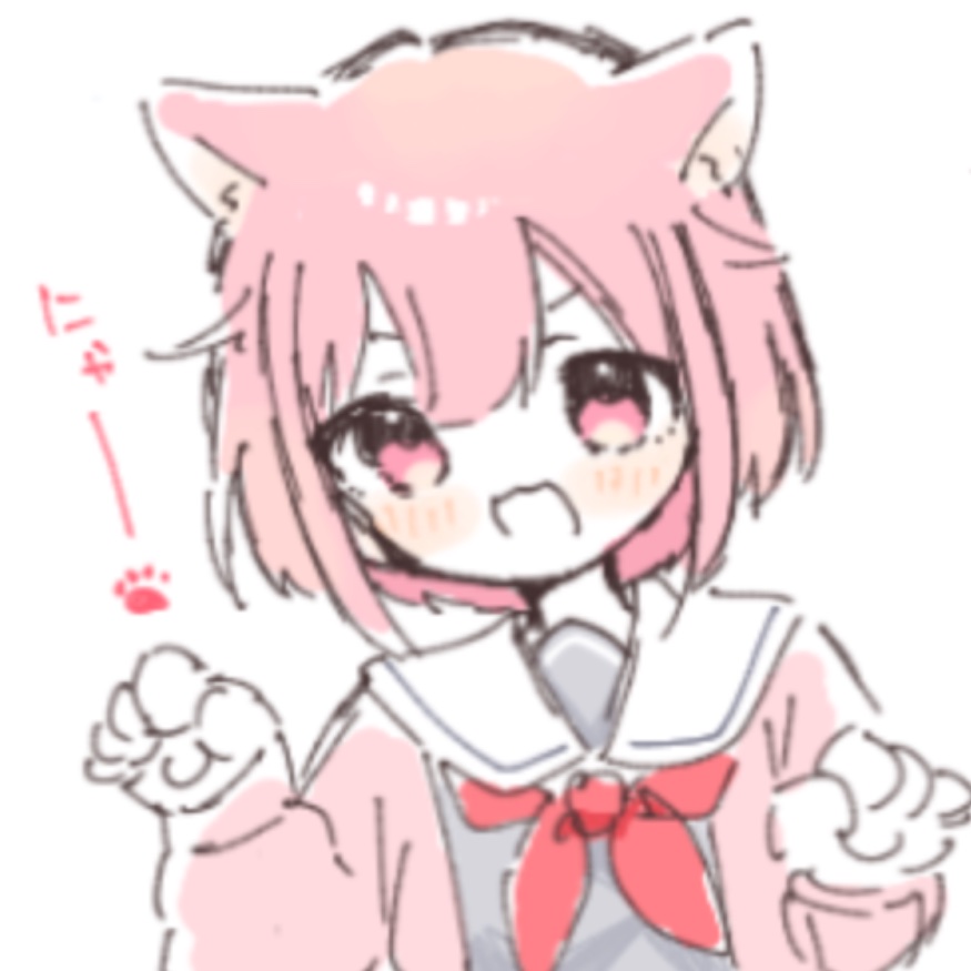 1girl animal ears pink hair solo cat ears white sailor collar school uniform  illustration images