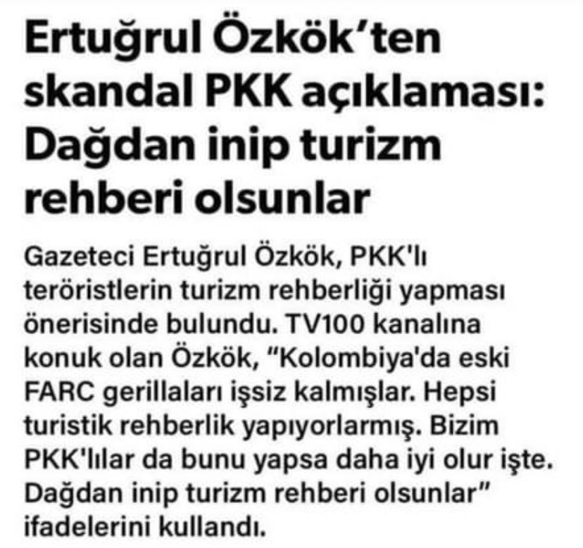 #ErtuğrulÖzkök seni şiddetle kınıyorum, sadece kınamakla kalmıyor, #TurizmBakanlığı #TuristRehberlerOdası #Tureb’i bu konu hususunda adli şikayete davet ediyorum.. Mesleğimizin ayaklar altına alınmasına daha ne kadar müsamaha göstereceksiniz ??!!!