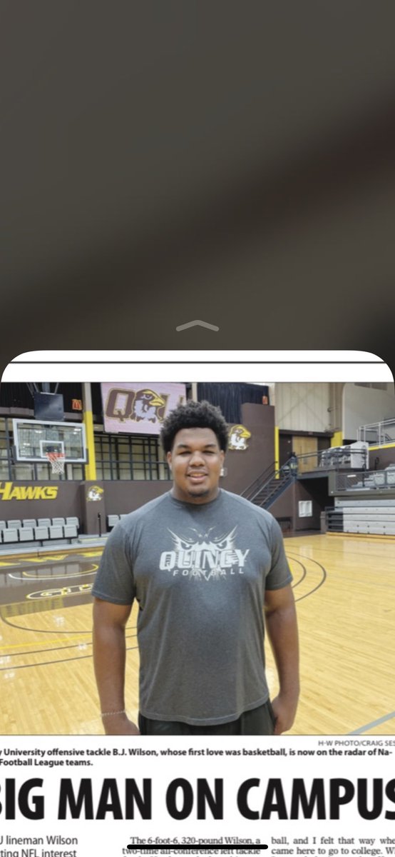 Looking forward to Great Things from Former Jr. Bill Basketball PF, @bj35th Next stop after QU, NFL. Good luck kid. Let’s blow it out the water this season🏈🏀