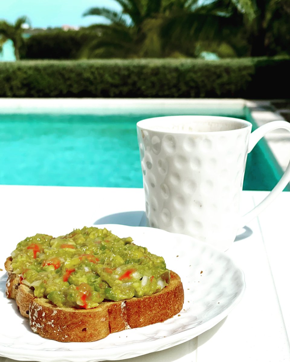 When life gives you avocados, you make toast on the villa deck. 😎