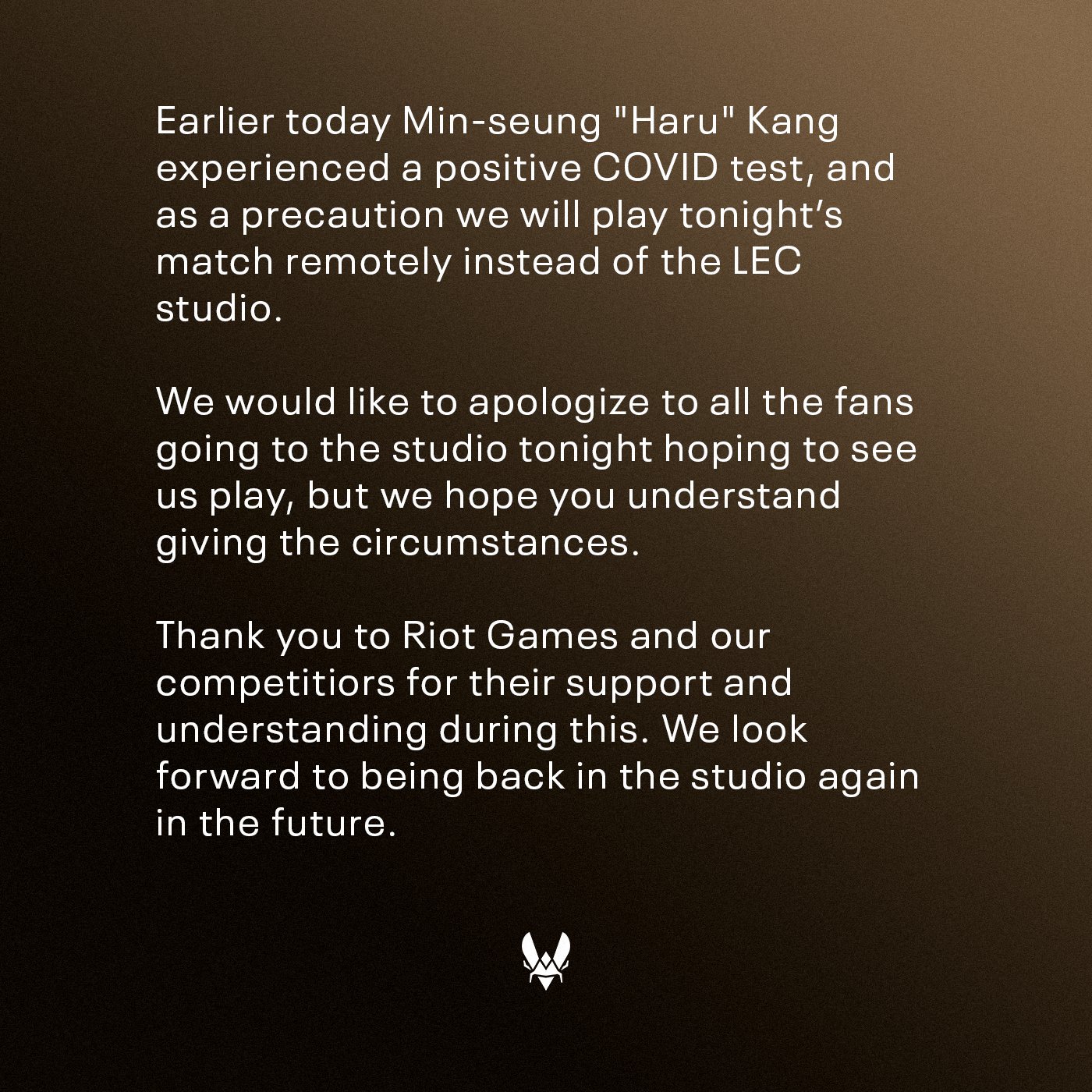 [外絮] Vitality 推特 Haru確診