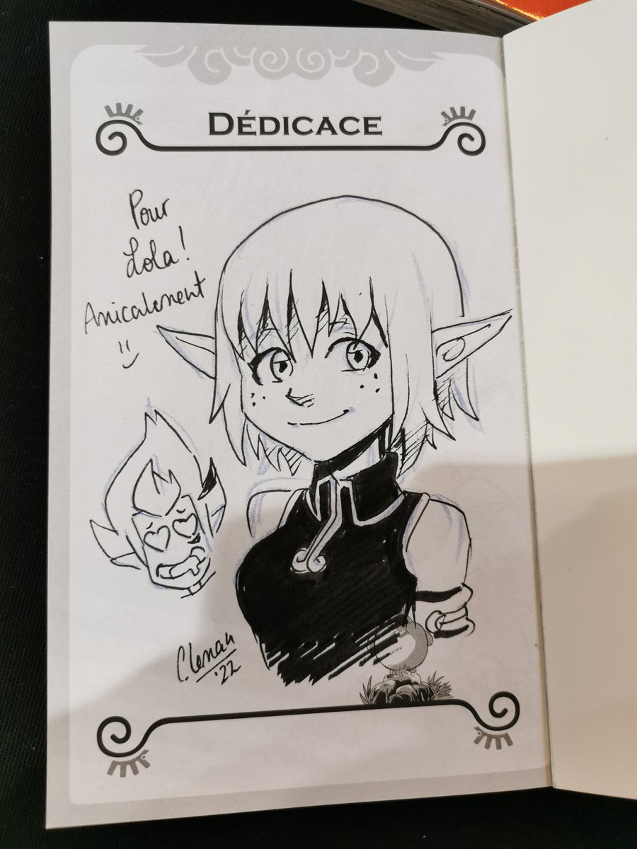 Quelques dédicaces réalisées pendant la Japan Expo ! Je suis encore là demain, n'hésitez pas à passer ! 