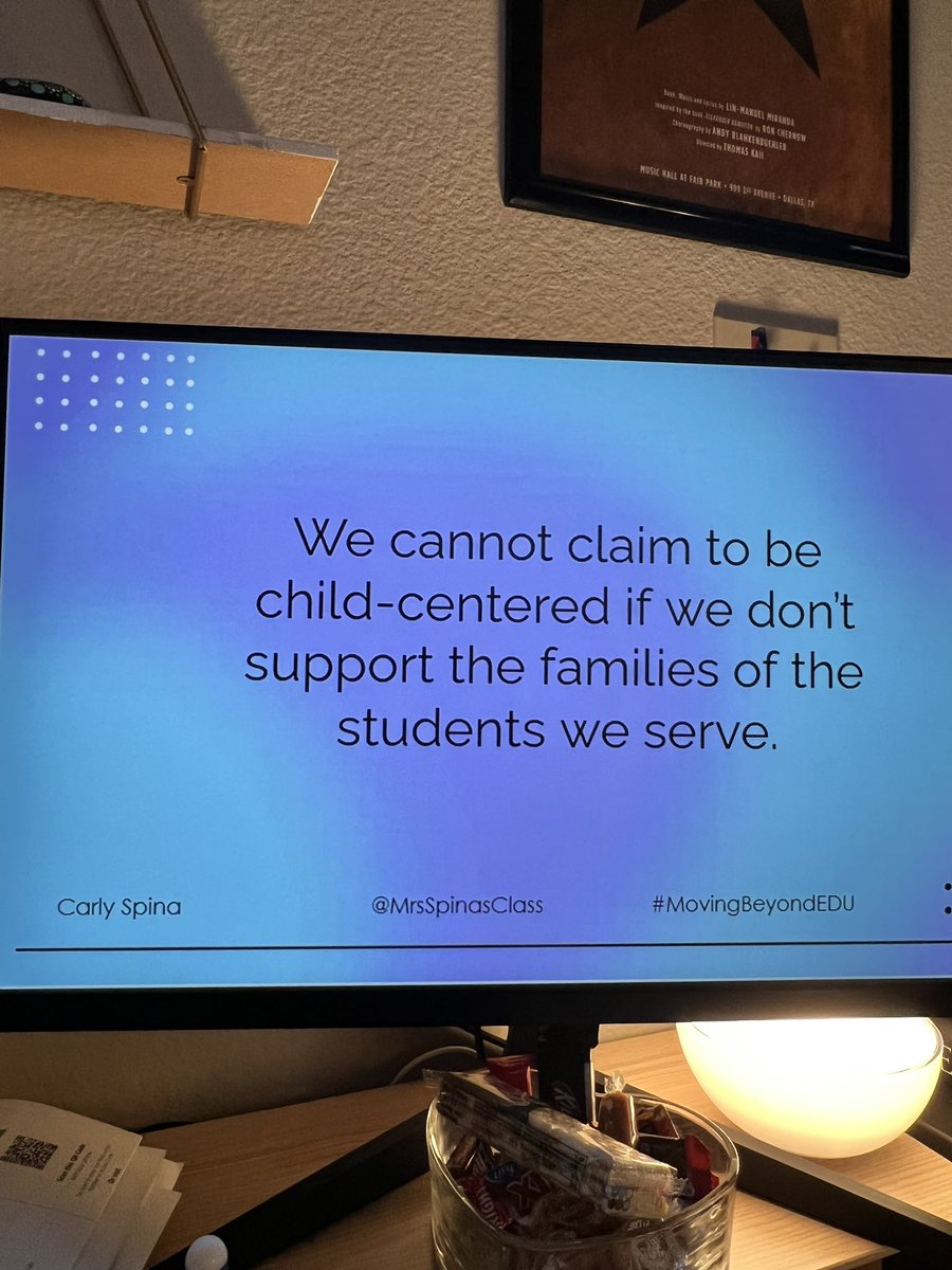 Love this statement from <a href="/MrsSpinasClass/">Carly Spina</a> #ECGlobal
