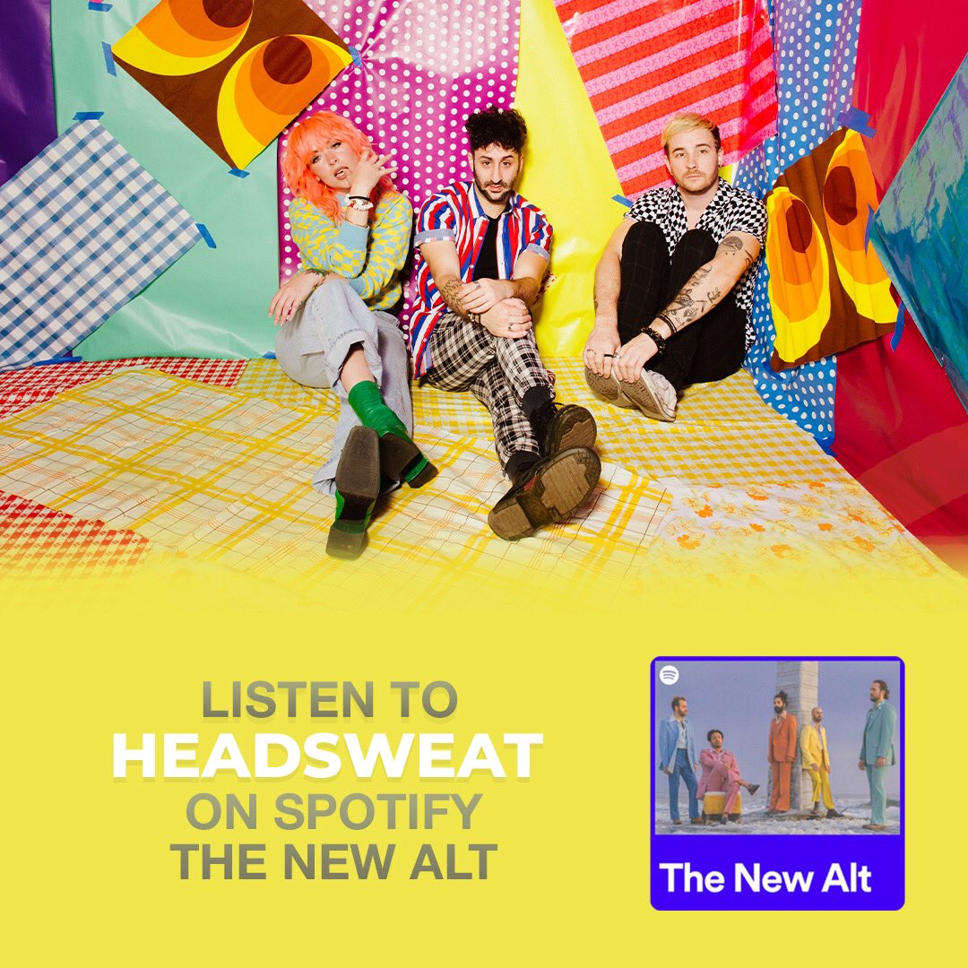 TheFoxiesMusic's tweet photo. Need new songs to listen to? Listen to Headsweat and a bunch of other great songs on @Spotify The New Alt playlist! 

https://t.co/B4BCBxscEi https://t.co/KmQPZlBZnt
