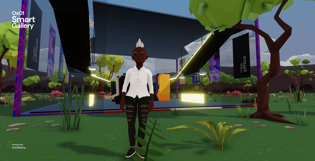 0x01Meta's tweet photo. Day 34 #100DaysOfCode Scene creatore customs meshes tests. newxt -sound support , multiscreens, videos support. 
result: 
interactive #decentraland parsel scene 
store or gallery  
in 10 sec https://t.co/jn5eqqgez5