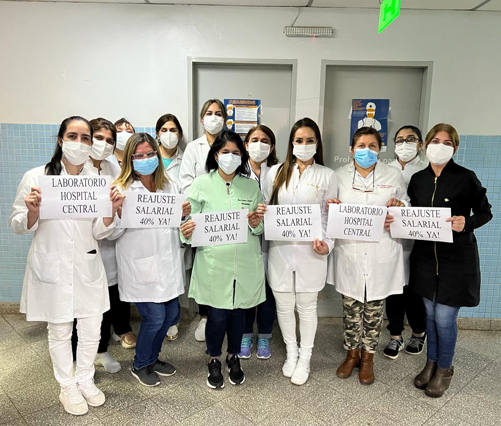 BioquimicosDe's tweet photo. #ReajusteSalarialSaludPy https://t.co/SunMxT05zv