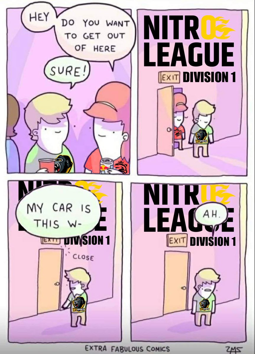 Our Rocket League boys <a href="/FabiDerKrosse/">Fabi</a>, <a href="/ic3fl4me/">ic3fl4me</a> &amp; @Snowyyyswag play today in the <a href="/NitroLeagueRL/">Nitro League Legacy</a> for promotion to Division 1! 🎉👯🎉

Relegation Match vs. @WeSports_de
Let's show them some love 👉 twitch.tv/nitroleaguerl

#AFWIN #Jointheforce