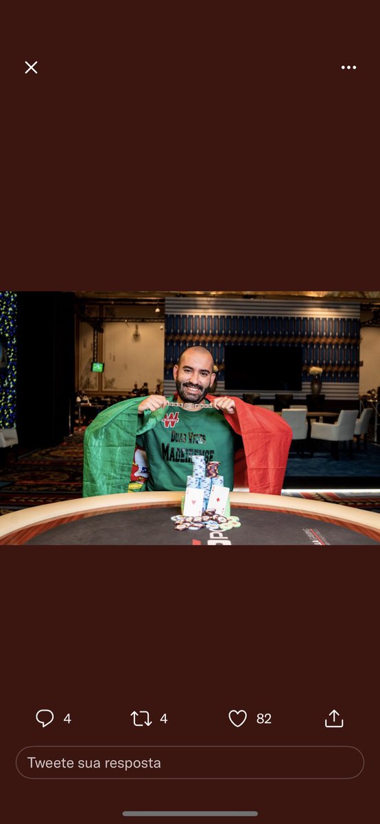 Got my 2nd bracelet tonight after winning the 50k Super High Roller 🇵🇹