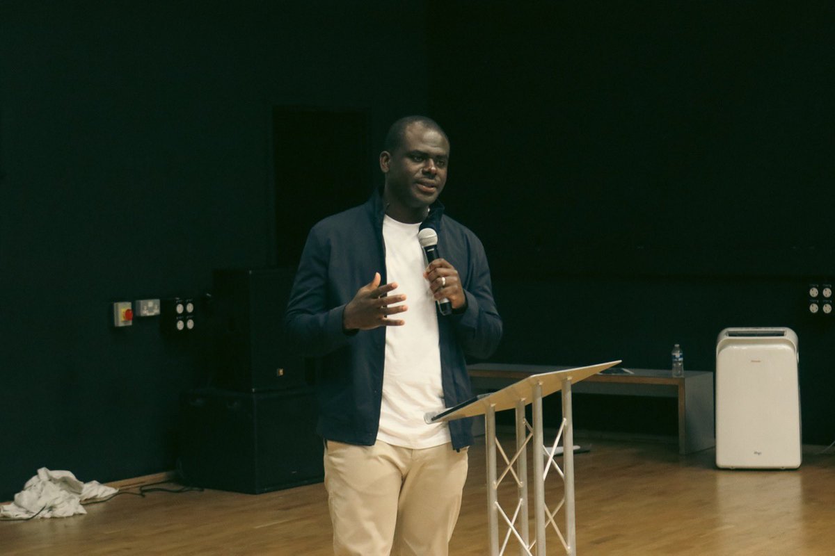 “When God wants to bless you he will, Do not hold onto your riches. God gives and takes away” - Pastor Albert Amoah (National Head of Georgia)