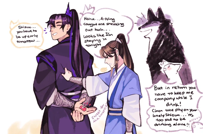 [2ha . Ranwan]

ageswap and roleswap~ Mo Shizun and his little kitten 