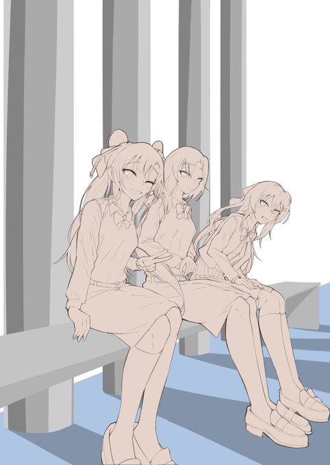 コミケの表紙絵こんな感じで 