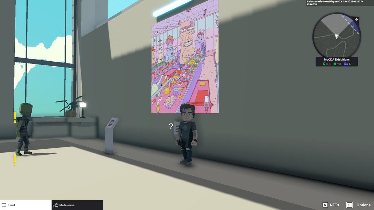 MeriSPaintNFT's tweet photo. @TheSandboxGame @SuperRare I just participated in the #TheSandbox weekly contest for a chance to win 200 mSAND! I found the art piece, check out my screenshot below!
👇 https://t.co/M1erkaixXY