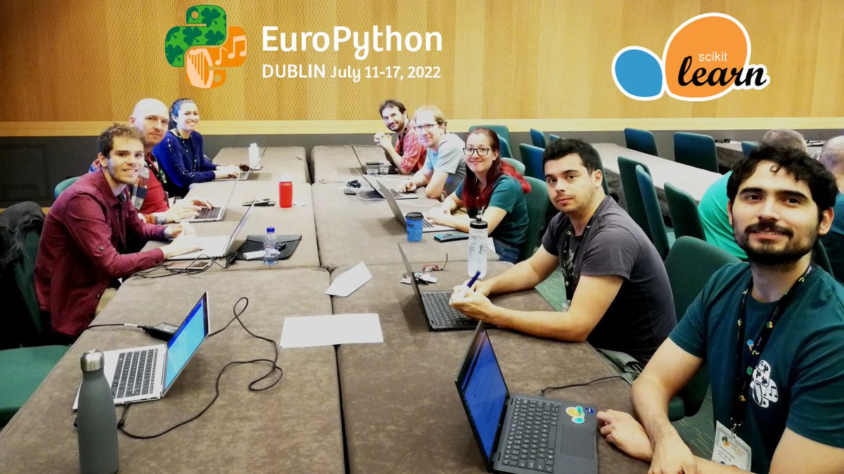 Scikit-learn sprint at EuroPython 2022