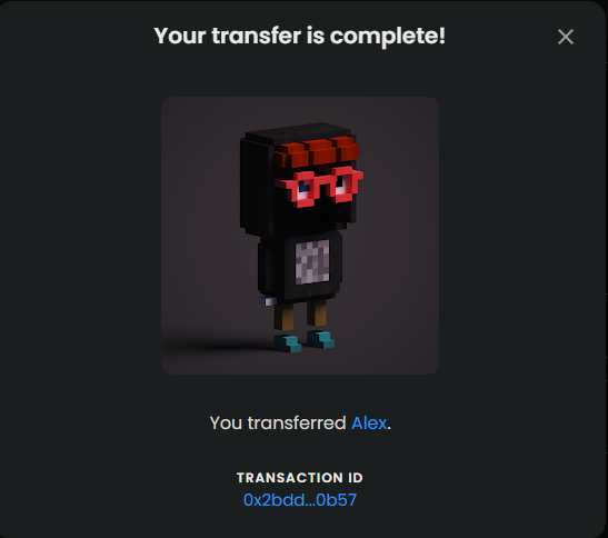 krake_ft's tweet image. Congratulations!
@samzked won the giveaway!

Don't be sad if you didn't won, many more giveaways are coming!

#NFTGiveaways #NFTGiveaway #NFT #NFTCommmunity