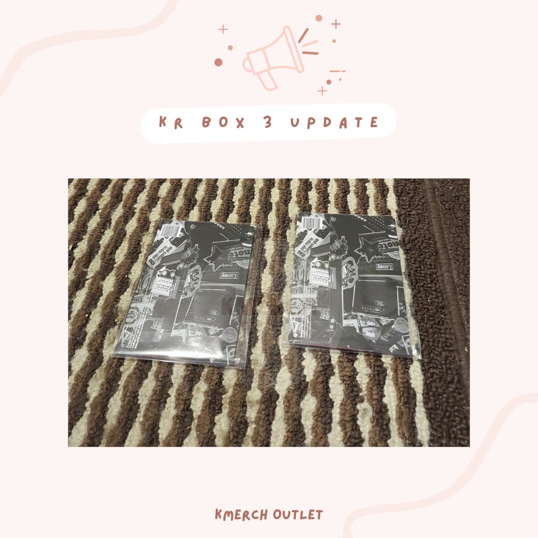 KMerchOutlet's tweet photo. 📣#KMerchOutletUpdates

Finally! 2 Weverse ver arrived at consol's address. 

We are still waiting for the other Weverse ver albums to arrive at our consol's address. The tentative date of ship out (for FETA) is next week.

Thank you for patiently waiting! https://t.co/EA0Le9uSCr