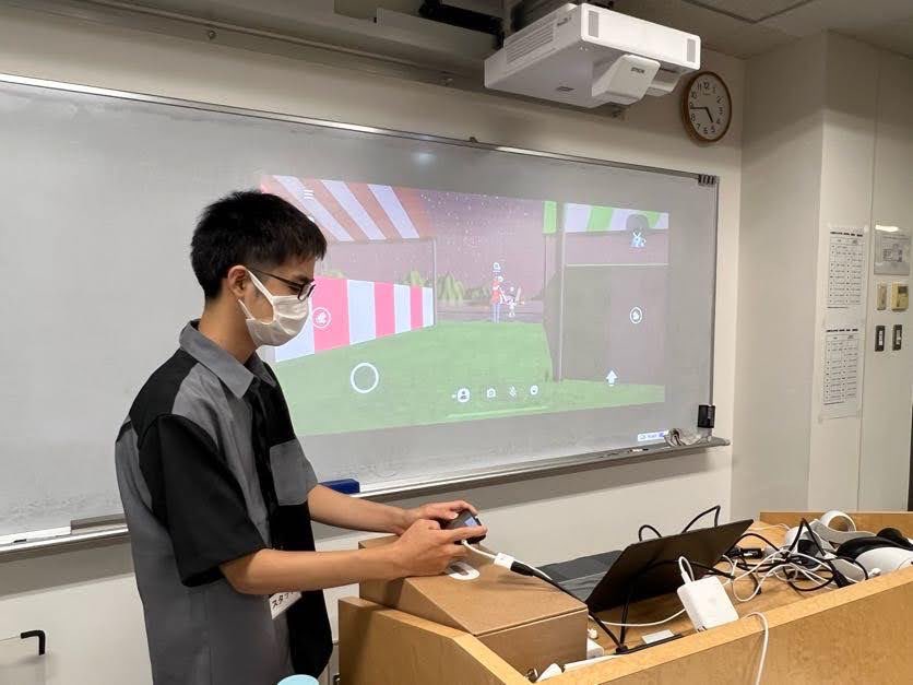SustainableWeek's tweet photo. 【Metamori】

立命館守山のオープンキャンパスでメタバースオープンキャンパスを開催しました！

▼Metamoriについてはこちらから
https://t.co/vyfKVcGXdN

#立命館守山　#メタバース #メタモリ https://t.co/X3TZMhumKs